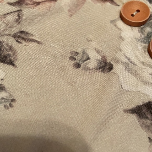 Posh Peanut Daniella Long Sleeve Henley Romper - Picture 4 of 8